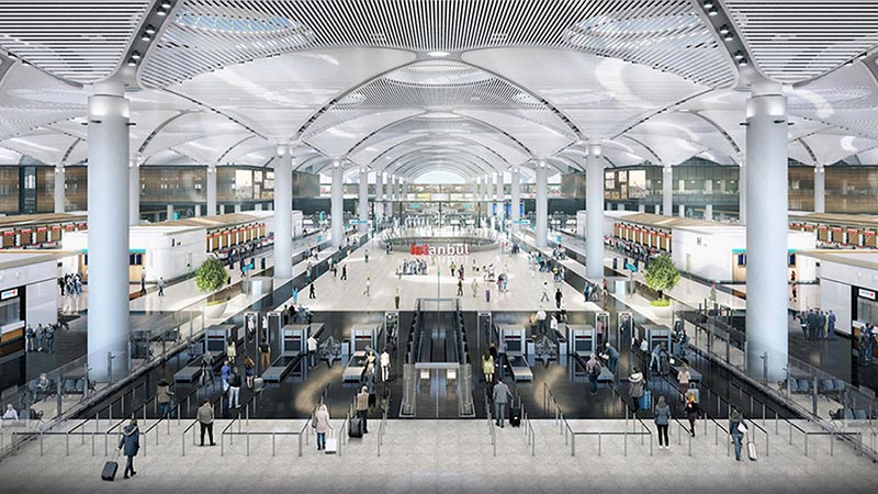 افتتاح مطار اسطنبول الجديد