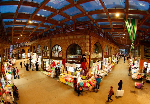 Covered Bazaar Bursa Turkey