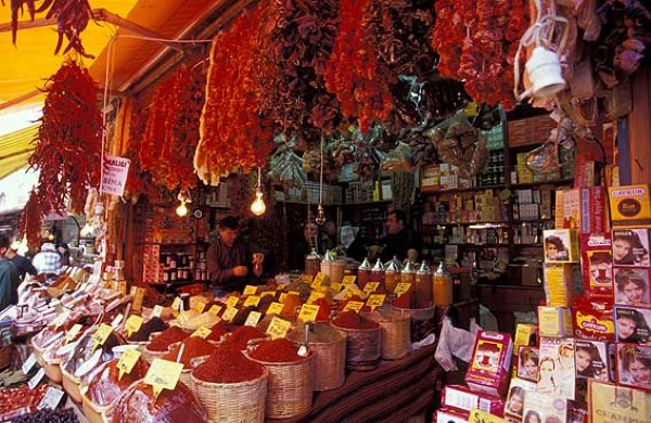 The Spice Bazaar, Eminönü Istanbul Turkey